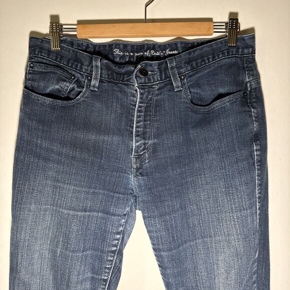 Levi's White Tab Green Letters Skinny Denim Jeans | Women Size 12M/31W - Picture 2 of 12